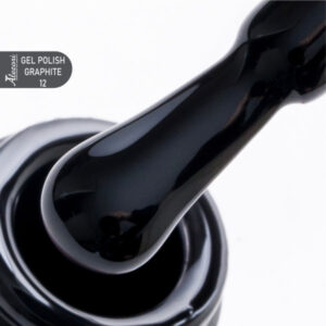 GEL POLISH GRAPHITE 12 (ΜΑΥΡΟ №287) 15ml.
